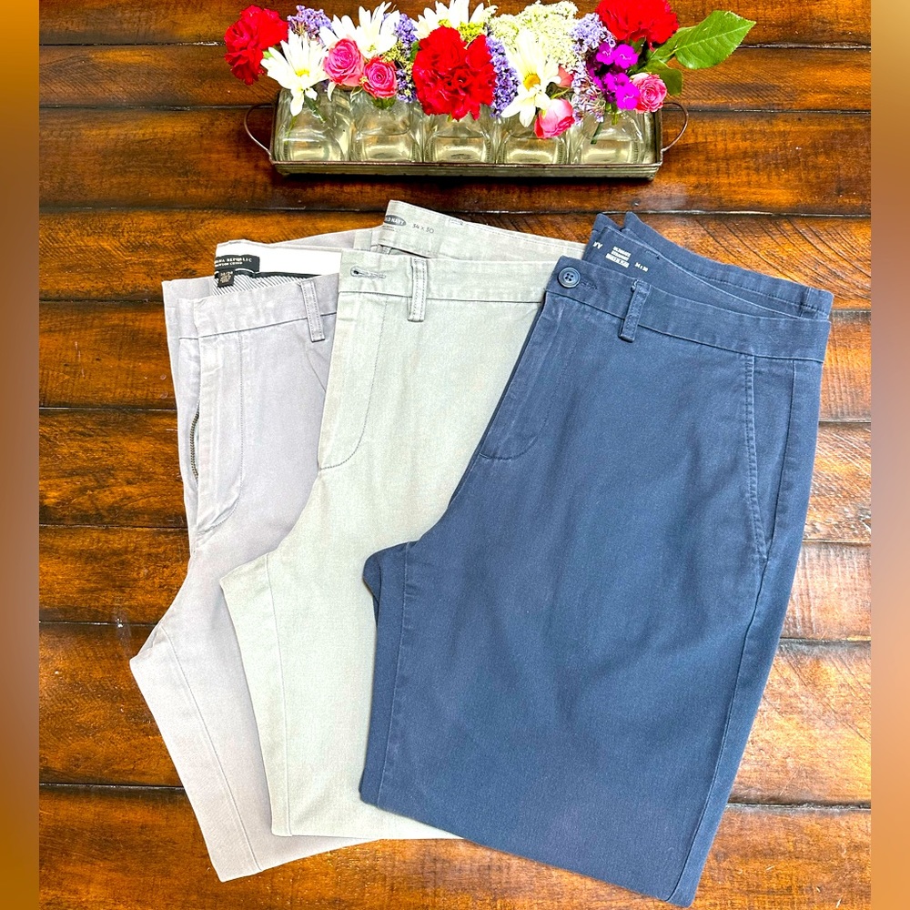 🎉HP🎊🤩3️⃣Pair Pants Bundle🧍🏼‍♂️size 34x30